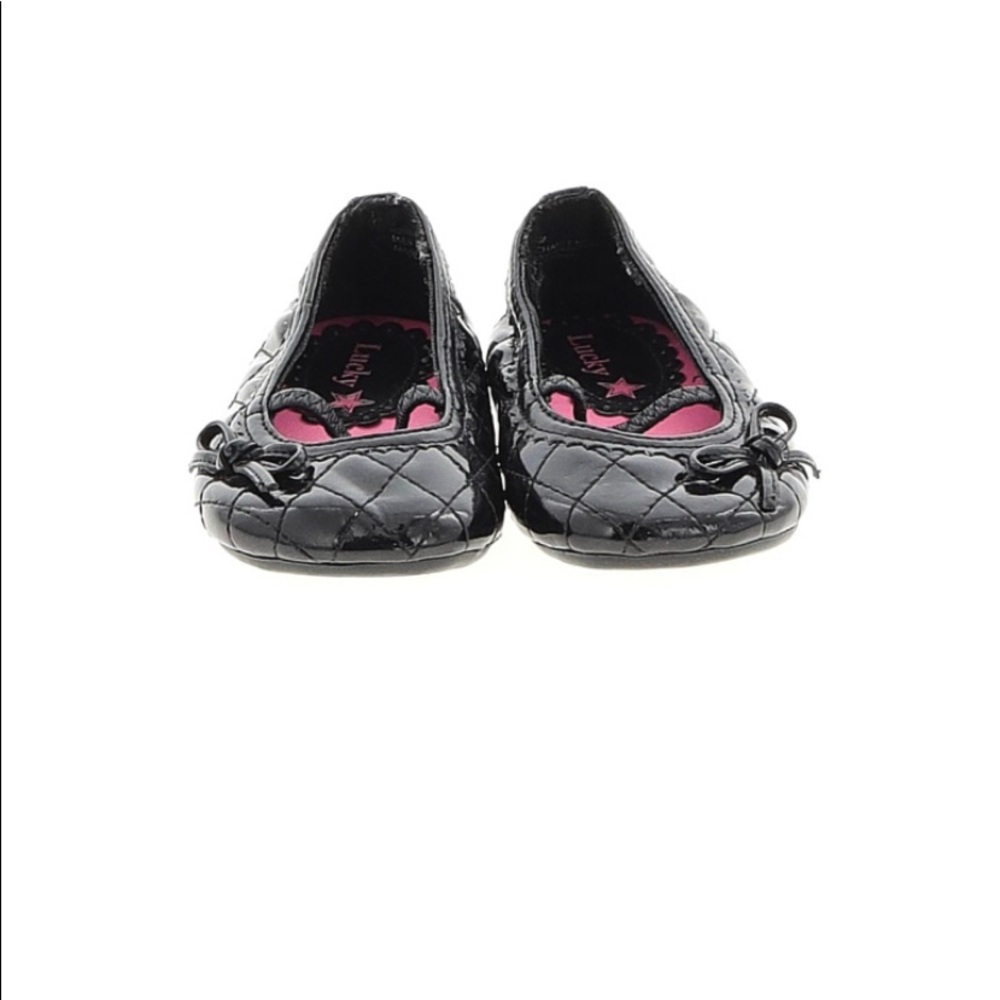 Lucky Brand black ballerina flats size 4 - Picture 2 of 4